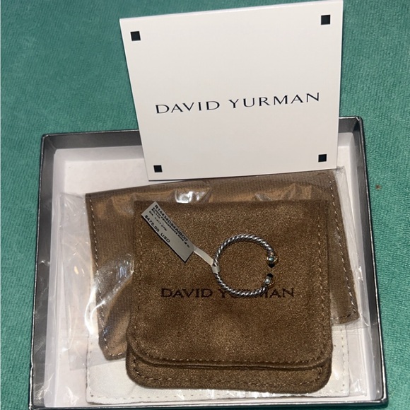 Brand new David Yurman renaissance ring Hampton blue topaz in sterling silver - Picture 4 of 8